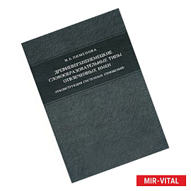 Древневерхненемецкие словообразовательные типы отвлеченных имен. Реконструкция системных отношений