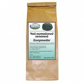 Чай китайский зеленый Gunpowder. 100 г