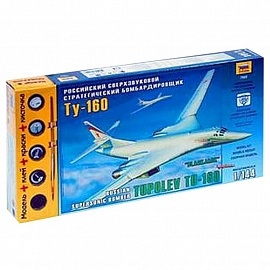 7002П/Российский  бомбардировщик Ту-160 (М:1/144)