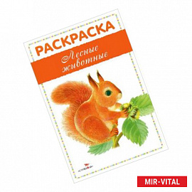 Лесные животные. Раскраска