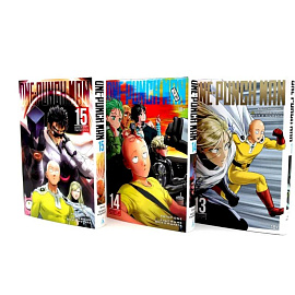 One-Punch Man 13-15: манга (комплект из 3-х книг)