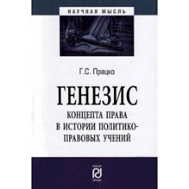 Генезис концепта права в истории политико-правовых учений. Монография