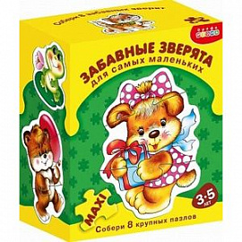 Игра 'Забавные зверята'