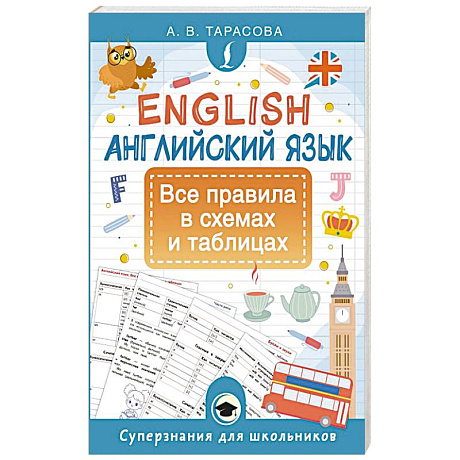 Фото Английский язык. Все правила в схемах и таблицах