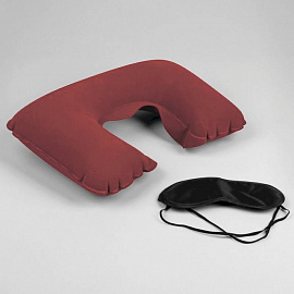 Набор путешественника: подушка для шеи, маска для сна