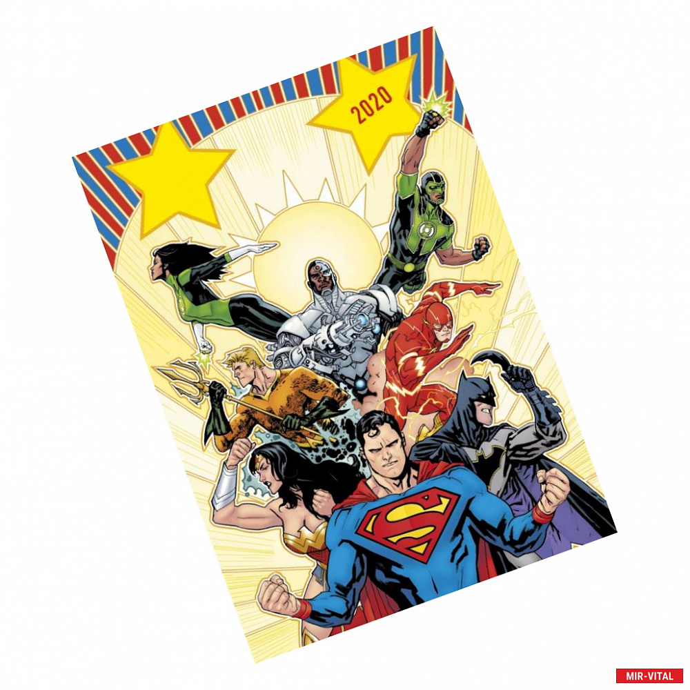 Фото Вселенная DC Comics. Календарь настенный-постер на 2020 год (315х440 мм)