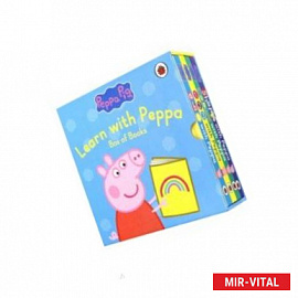 Learn with Peppa Pig (4-book slipcase)