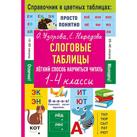 Фото Слоговые таблицы. Легкий способ научиться читать