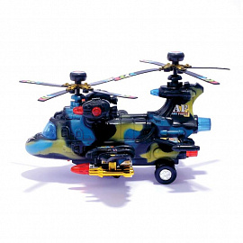 Вертолет 'Воздушный бой', работает от батареек, световые и звуковые эффекты