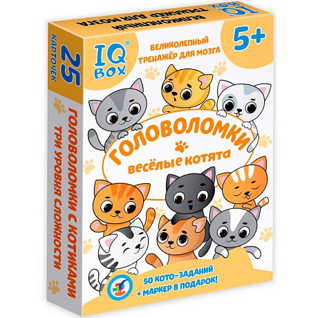 Фото 4518. IQ Box. Головоломки. Весёлые котята