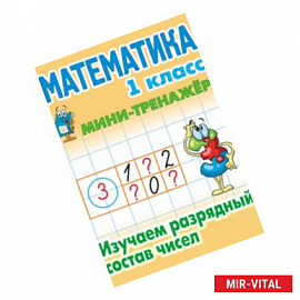 Математика. 1 класс. Изучаем разрядный состав чисел