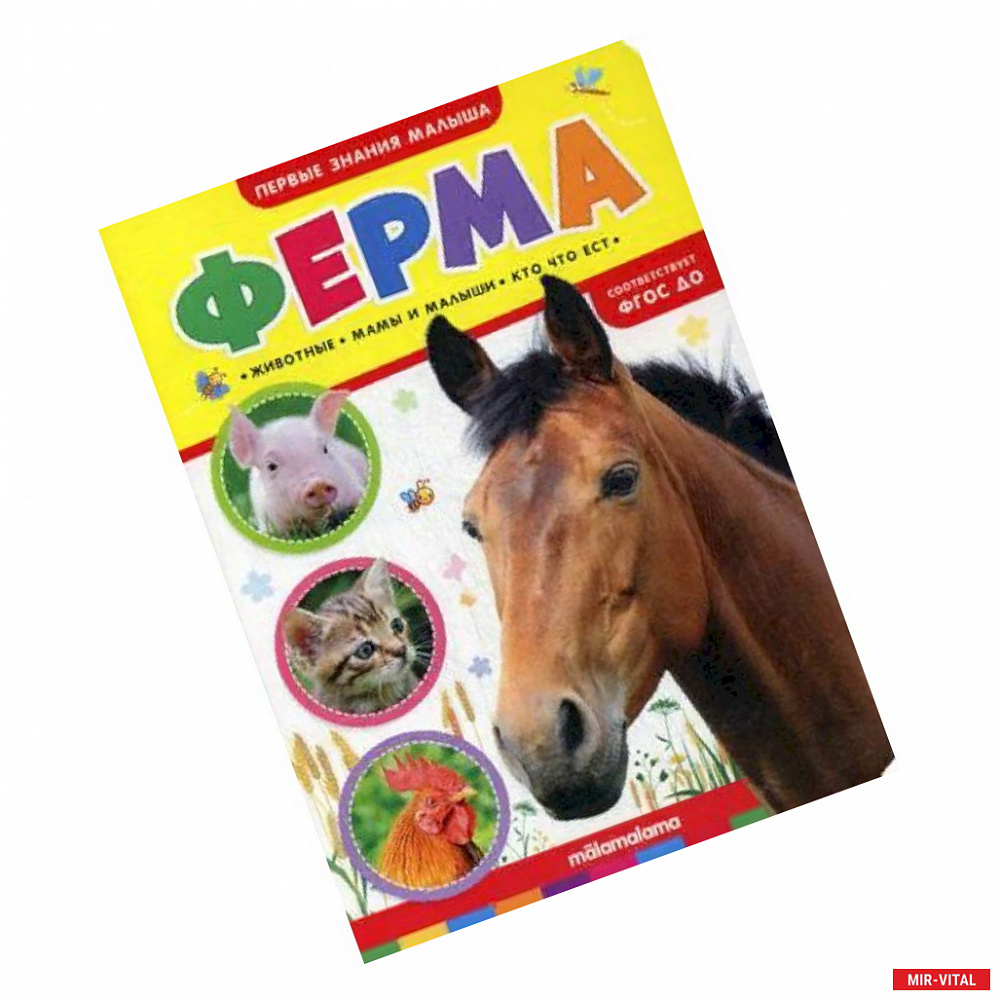 Фото Ферма. Книжка-картонка