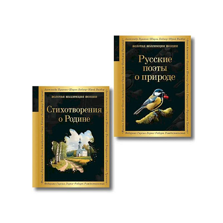 Фото Комплект Родина моя (из 2-х книг Русские поэты о природе Стихотворения о Родине)