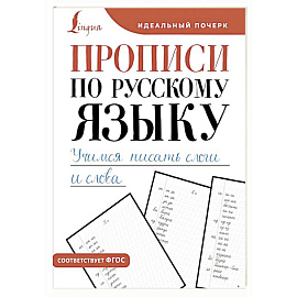 Прописи по русскому языку. Учимся писать слоги и слова