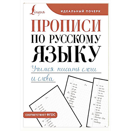 Фото Прописи по русскому языку. Учимся писать слоги и слова