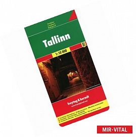 Таллин. Карта. Tallinn. 1:10 000