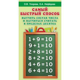 Самый быстрый способ выучить состав числа и научится считать в пределах десятка