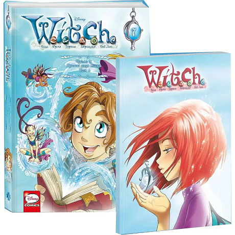 Фото Комплект W.I.T.C.H. Кризис двух миров (Том 1 + скетчбук с Вилл)