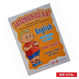 Английский. Рассказ о себе. Для учащихся 2-5 классов