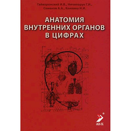 Анатомия внутренних органов в цифрах. Учебное пособие