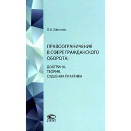 Правоограничения в сфере гражданского оборота. Доктрина, теория, судебная практика