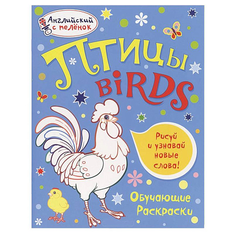 Фото Птицы. Обучающие раскраски