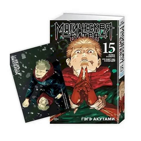 Фото Магическая битва 15, книга 29-30. Жизнь и смерть. Что ждет нас в будущем, открытка, суперобложка