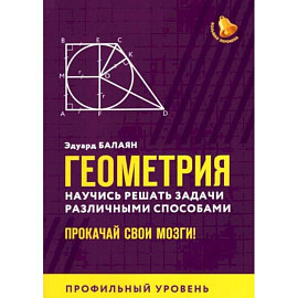 Геометрия. Научись решать задачи различными способами. Прокачай свои мозги. Профильный уровень