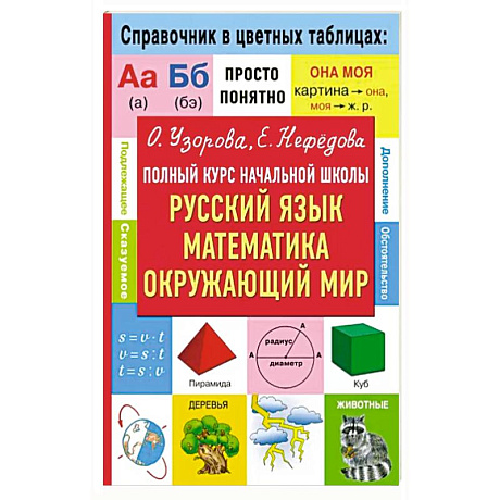 Фото Полный курс начальной школы. Русский язык, математика, окружающий мир