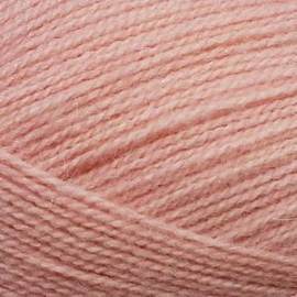 Ангорская тёплая. Цвет 265-Розовый персик. 5x100г