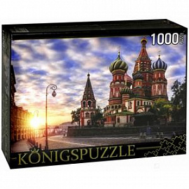 Puzzle-1000 'Москва. Храм Василия Блаженного' (ГИК1000-6525)