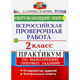 ВПР. Окружающий мир. 2 класс. Практикум по выполнению типовых заданий. ФГОС