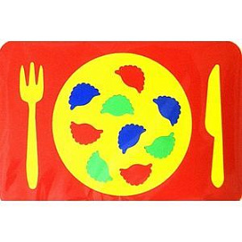 Мягкий пазл 'Тарелка'