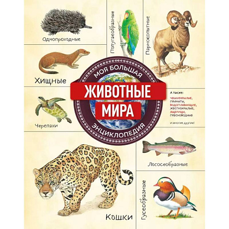 Фото Животные мира. Моя большая энциклопедия