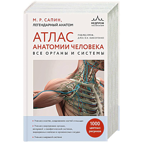 Фото Атлас анатомии человека. Все органы и системы