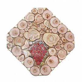 Подставка Мозаика виноград квадрат