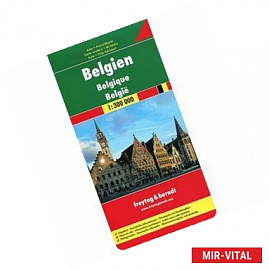 Бельгия. Карта / Belgium. Belgien