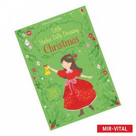 Little Sticker Dolly Dressing. Christmas