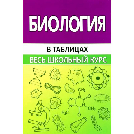 Фото Биология. Весь школьный курс в таблицах
