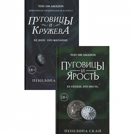 Фото Эротический триллер: Пуговицы и ярость. Ее сердце. Его месть. Пуговицы и кружева. Ее долг. Его желание(комплект из 2 книг)