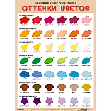 Фото Оттенки цветов