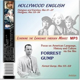 CDmp3 Hollywood English & Forrest Gump