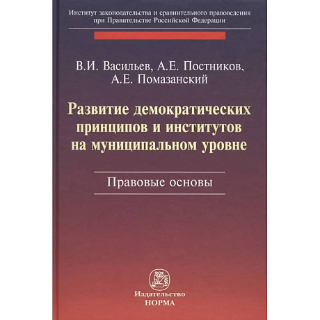 Фото Развитие демократических принципов и институтов на муниципальном уровне: правовые аспекты