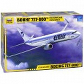 Пассажирский авиалайнер 'Боинг 737-800' 1/144 (7019