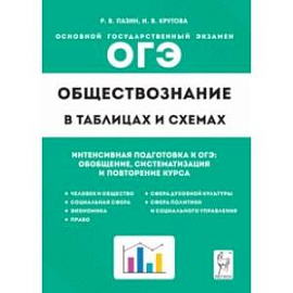 ОГЭ Обществознание в таблицах и схемах. Интенсивная подготовка к ОГЭ. Обобщение, систематизация