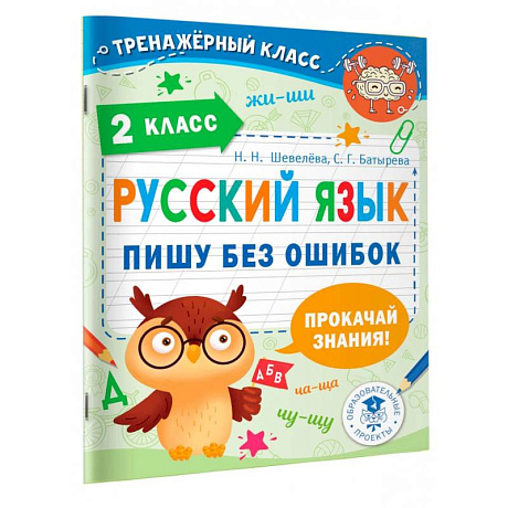 Фото Русский язык. Пишу без ошибок. 2 класс