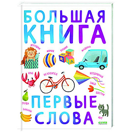 Первые книжки малыша. Большая книга. Первые слова