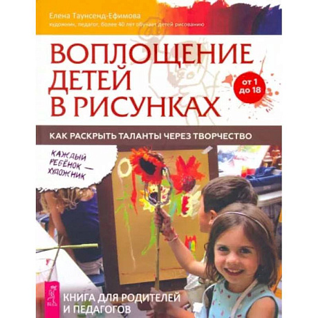 Фото Воплощение детей в рисунках. Как раскрыть таланты через творчество. От 1 до 18.