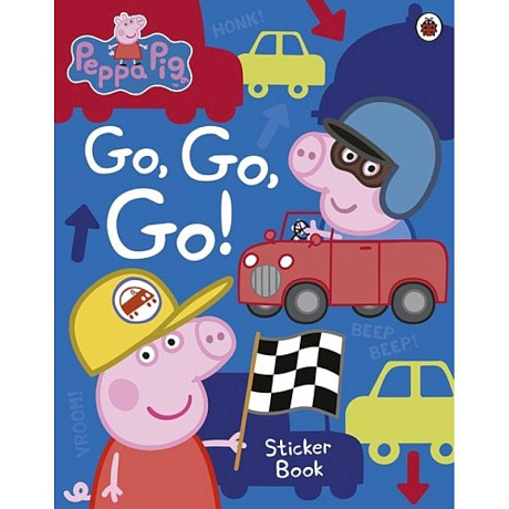 Фото Peppa Pig: Go, Go, Go!: Vehicles Sticker Book