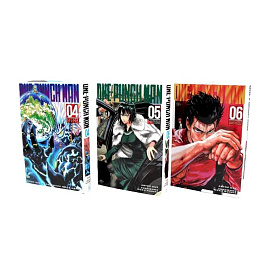 One-Punch Man 4-6: манга (комплект из 3-х книг)